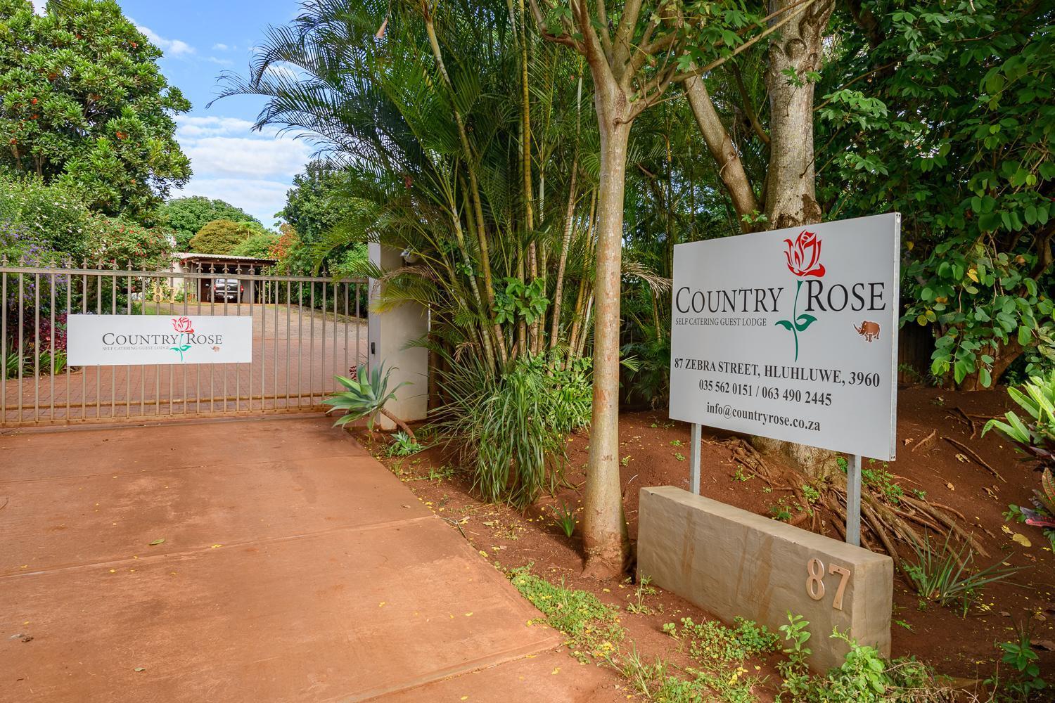 Country Rose Hotell Hluhluwe Eksteriør bilde